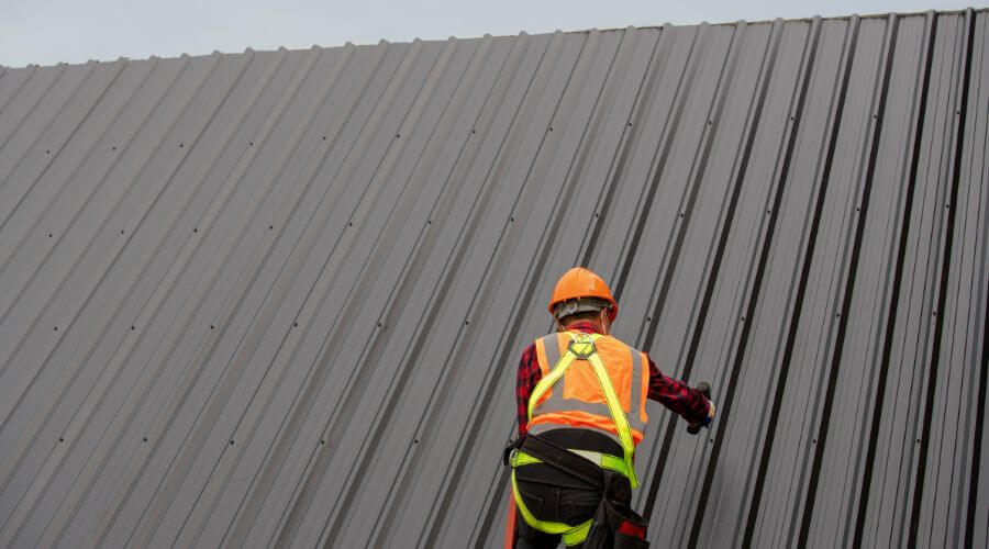 Professional metal roof installation in Jacobson, MN